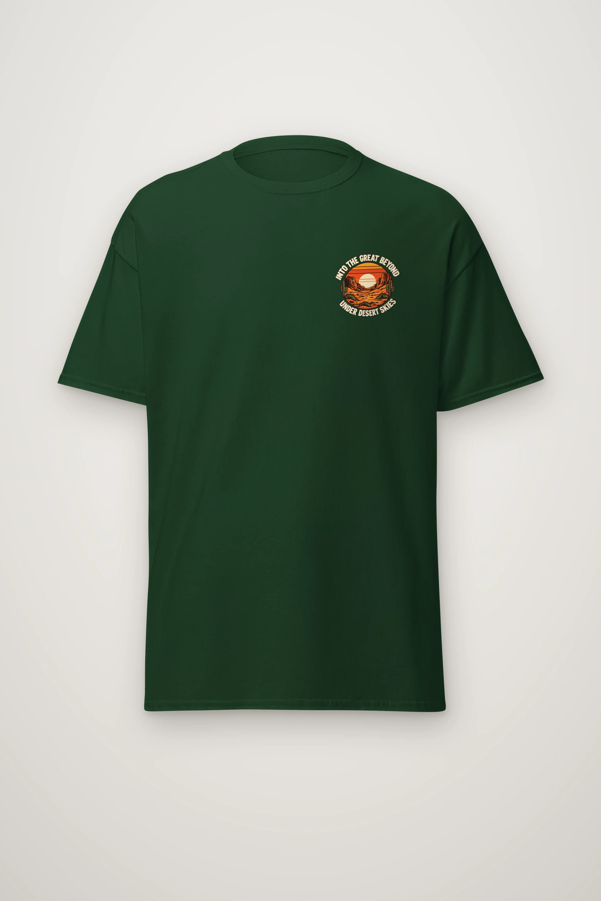 "Into The Great Beyond" Heavyweight Unisex Crewneck T-shirt