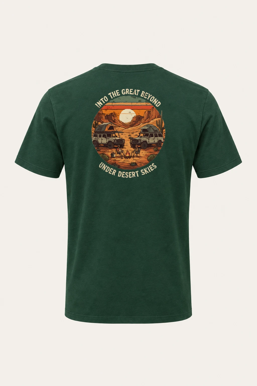 "Into The Great Beyond" Heavyweight Unisex Crewneck T-shirt | Gildan 5000