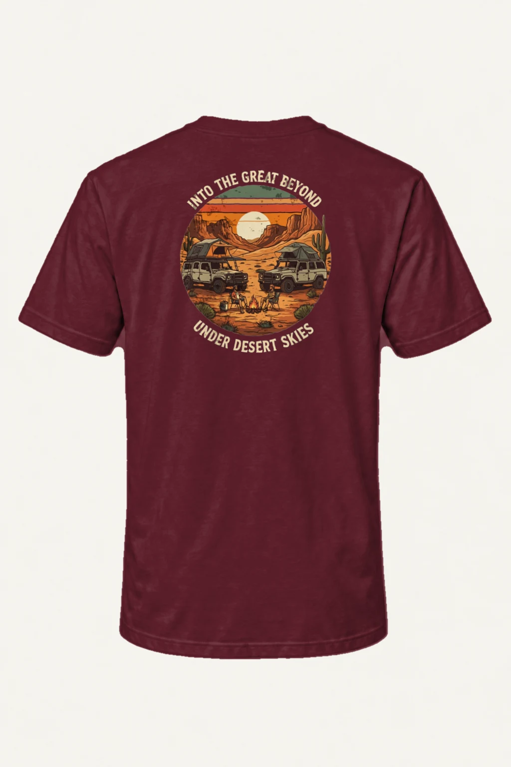 "Into The Great Beyond" Heavyweight Unisex Crewneck T-shirt | Gildan 5000