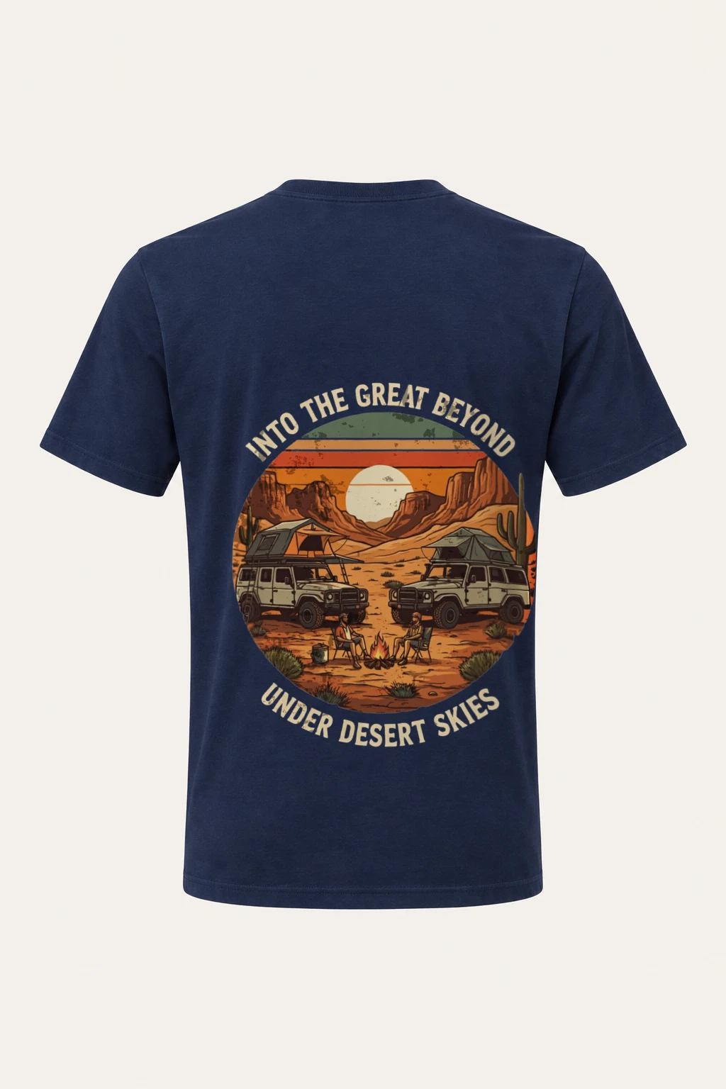 "Into The Great Beyond" Heavyweight Unisex Crewneck T-shirt | Gildan 5000