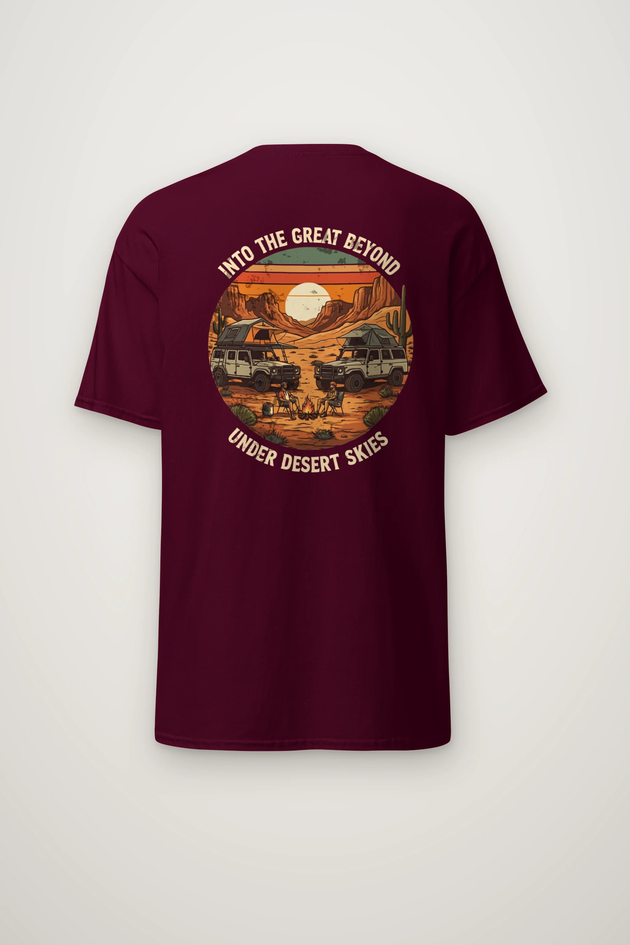"Into The Great Beyond" Heavyweight Unisex Crewneck T-shirt