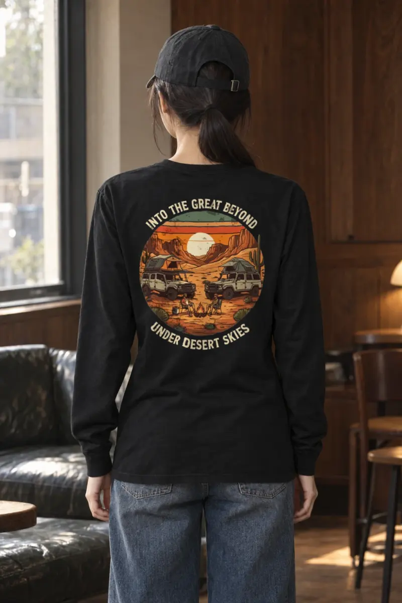 "Into The Great Beyond" Unisex Longsleeve T-shirt