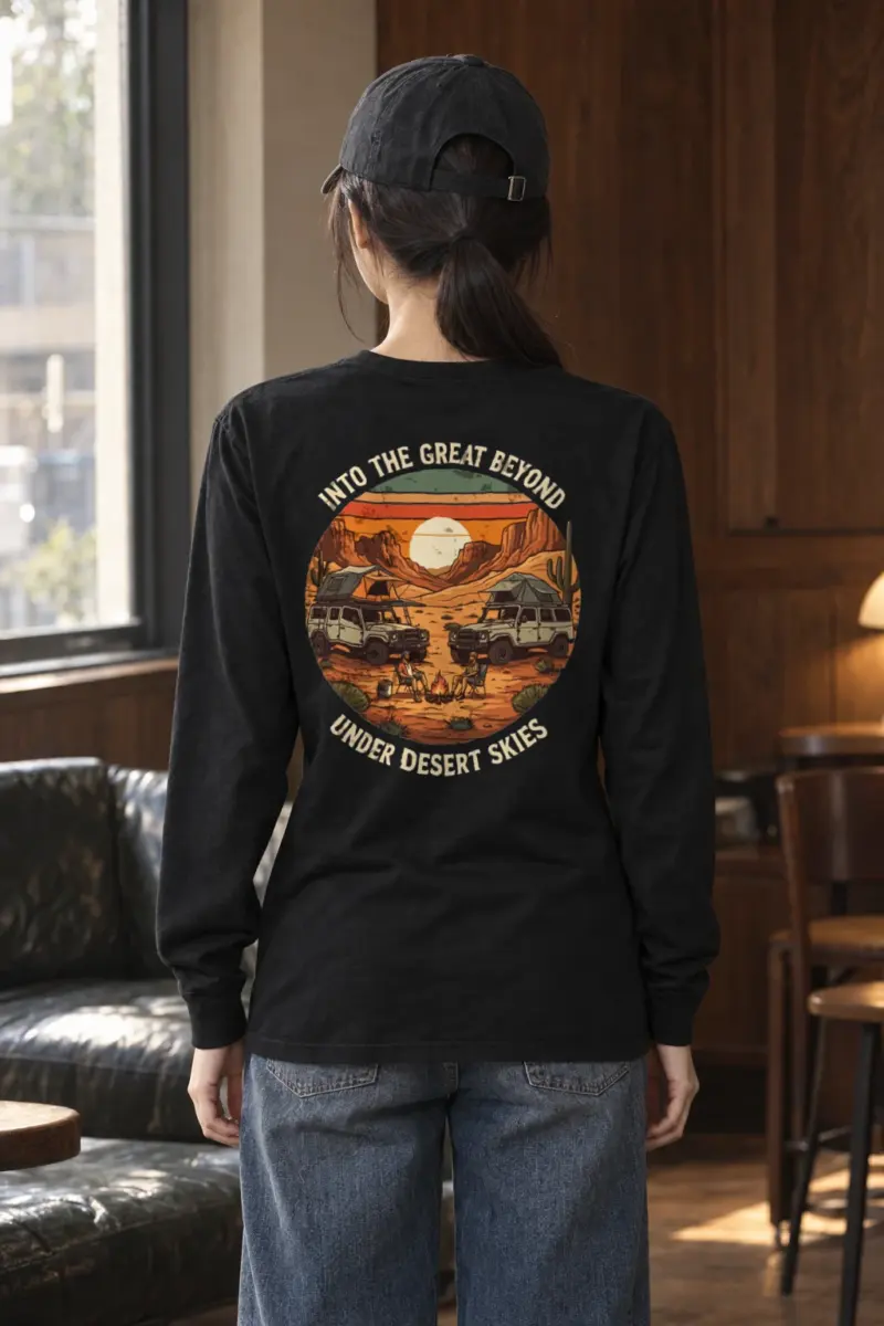 "Into The Great Beyond" Unisex Longsleeve T-shirt