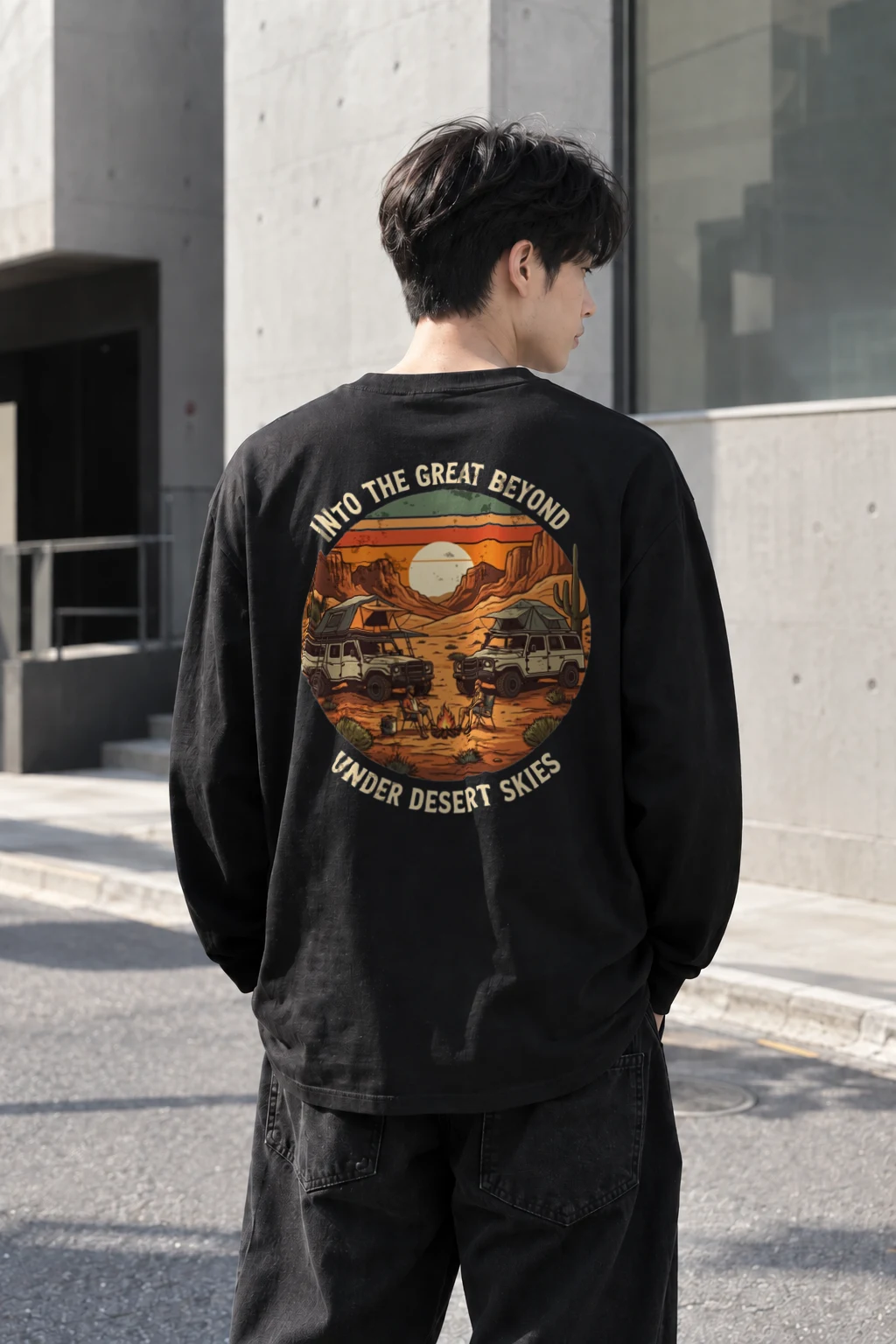 "Into The Great Beyond" Unisex Longsleeve T-shirt | Gildan 2400