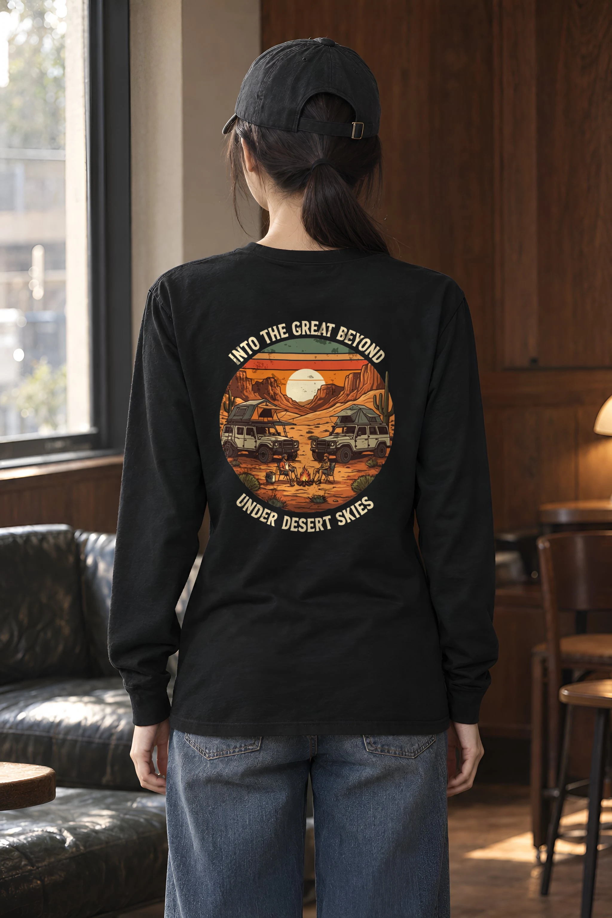 "Into The Great Beyond" Unisex Longsleeve T-shirt