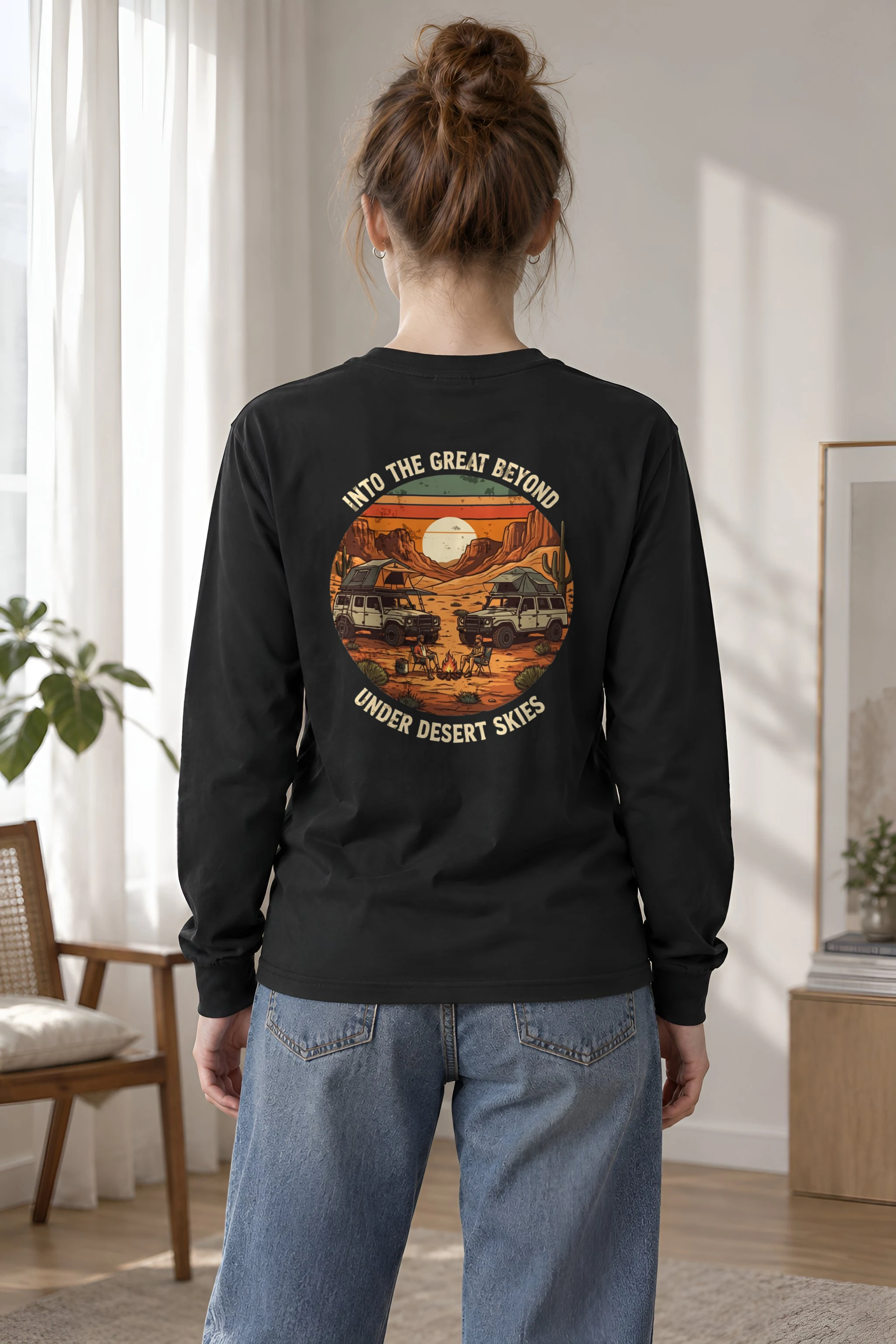 "Into The Great Beyond" Unisex Longsleeve T-shirt