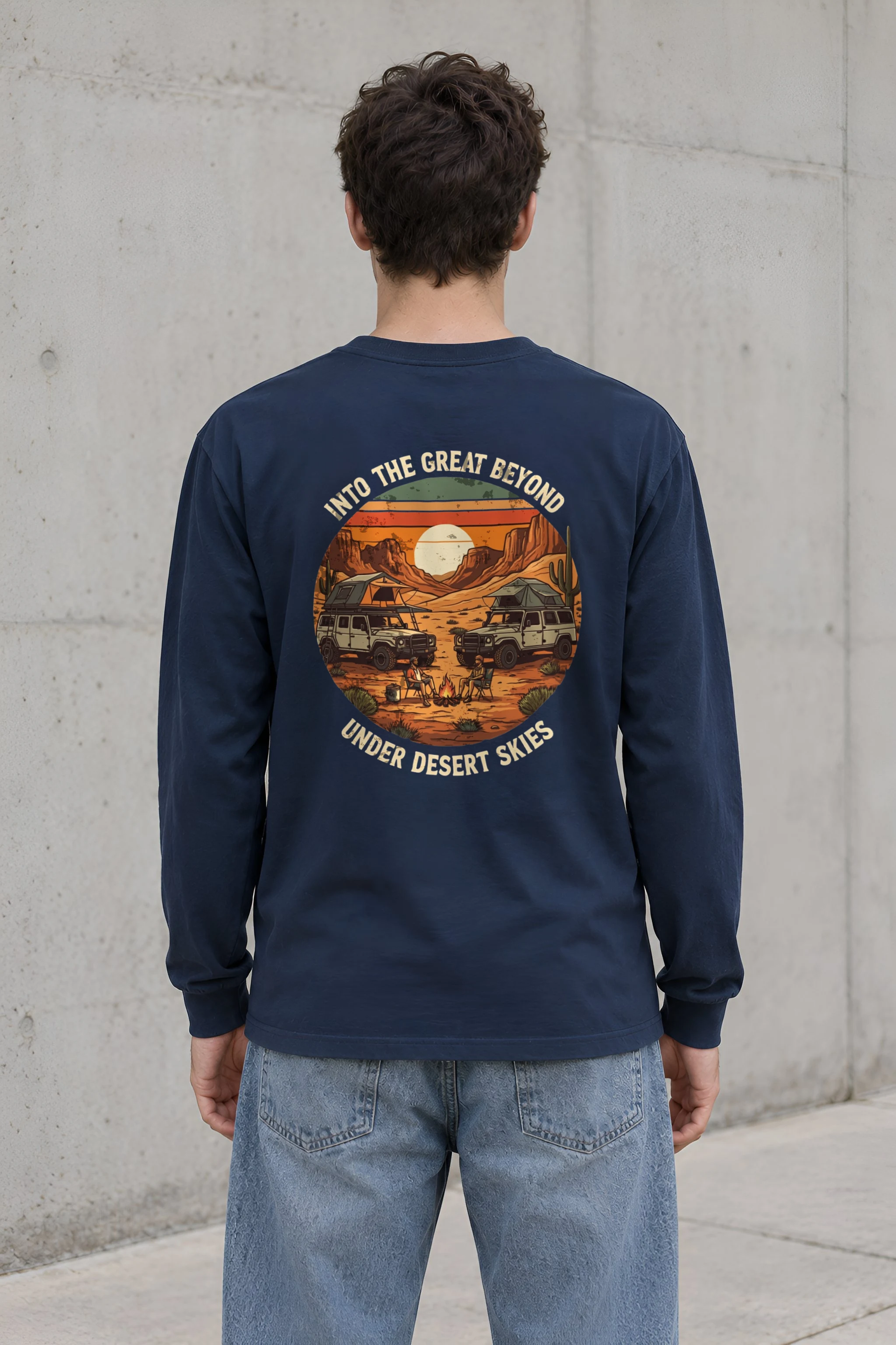 "Into The Great Beyond" Unisex Longsleeve T-shirt