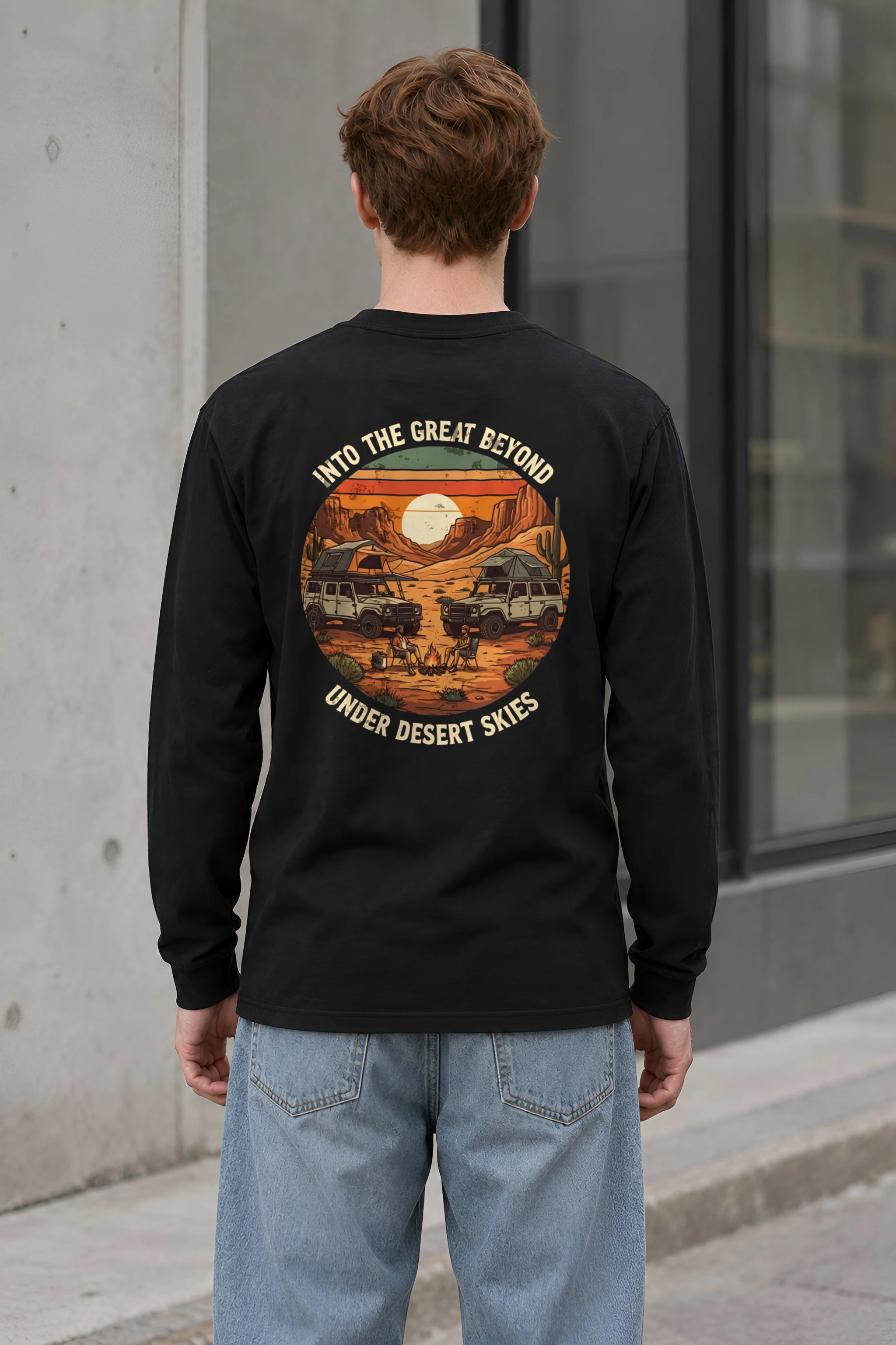 "Into The Great Beyond" Unisex Longsleeve T-shirt