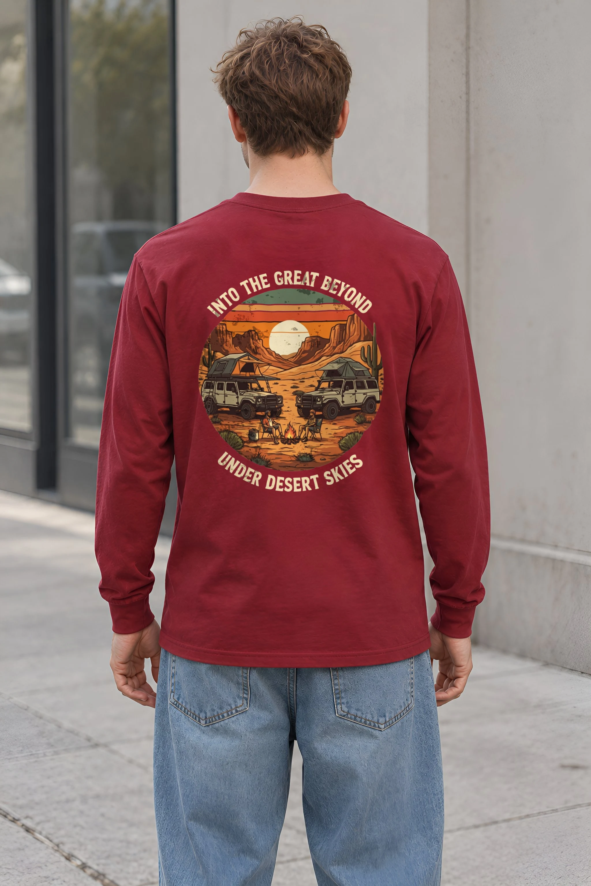 "Into The Great Beyond" Unisex Longsleeve T-shirt