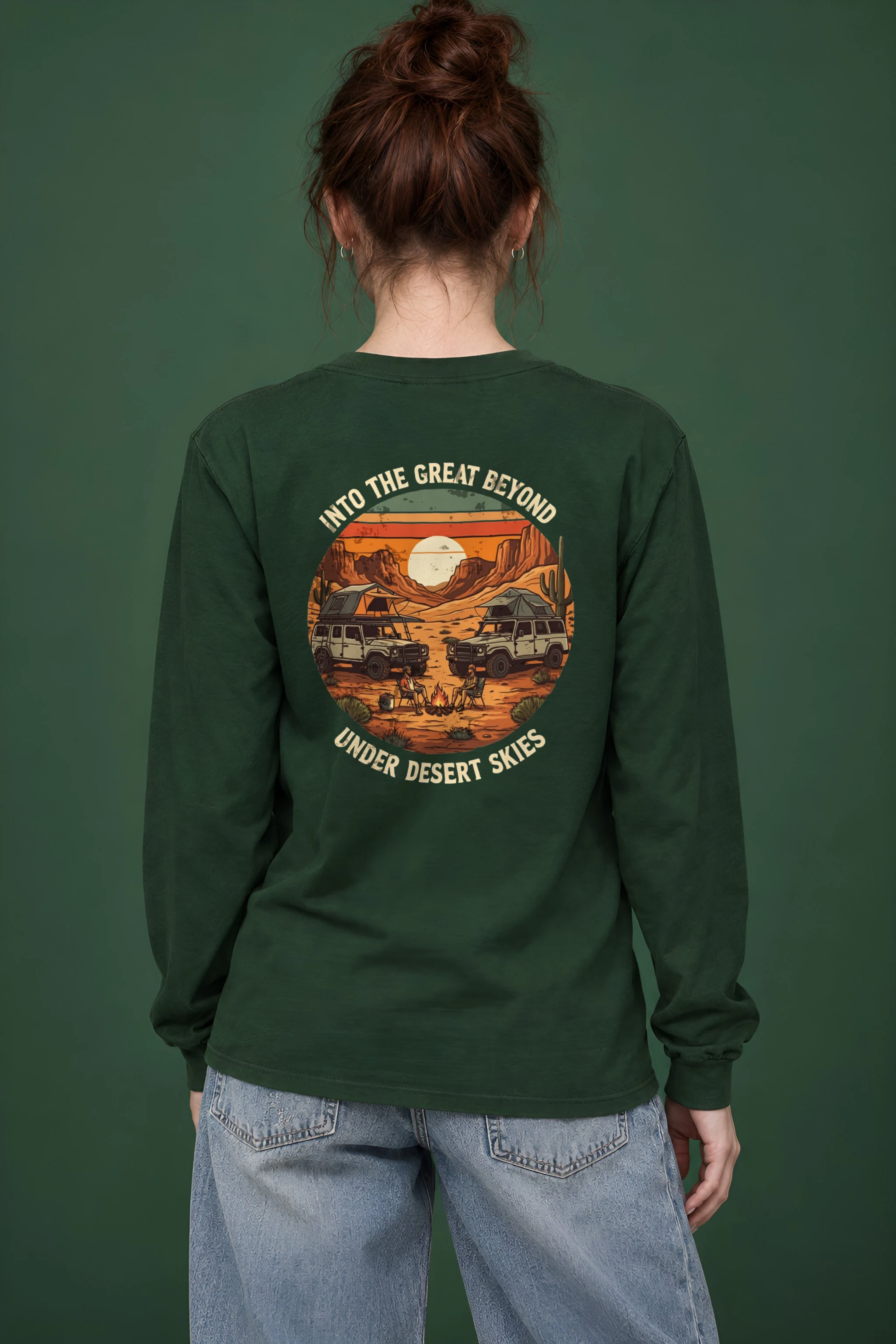 "Into The Great Beyond" Unisex Longsleeve T-shirt