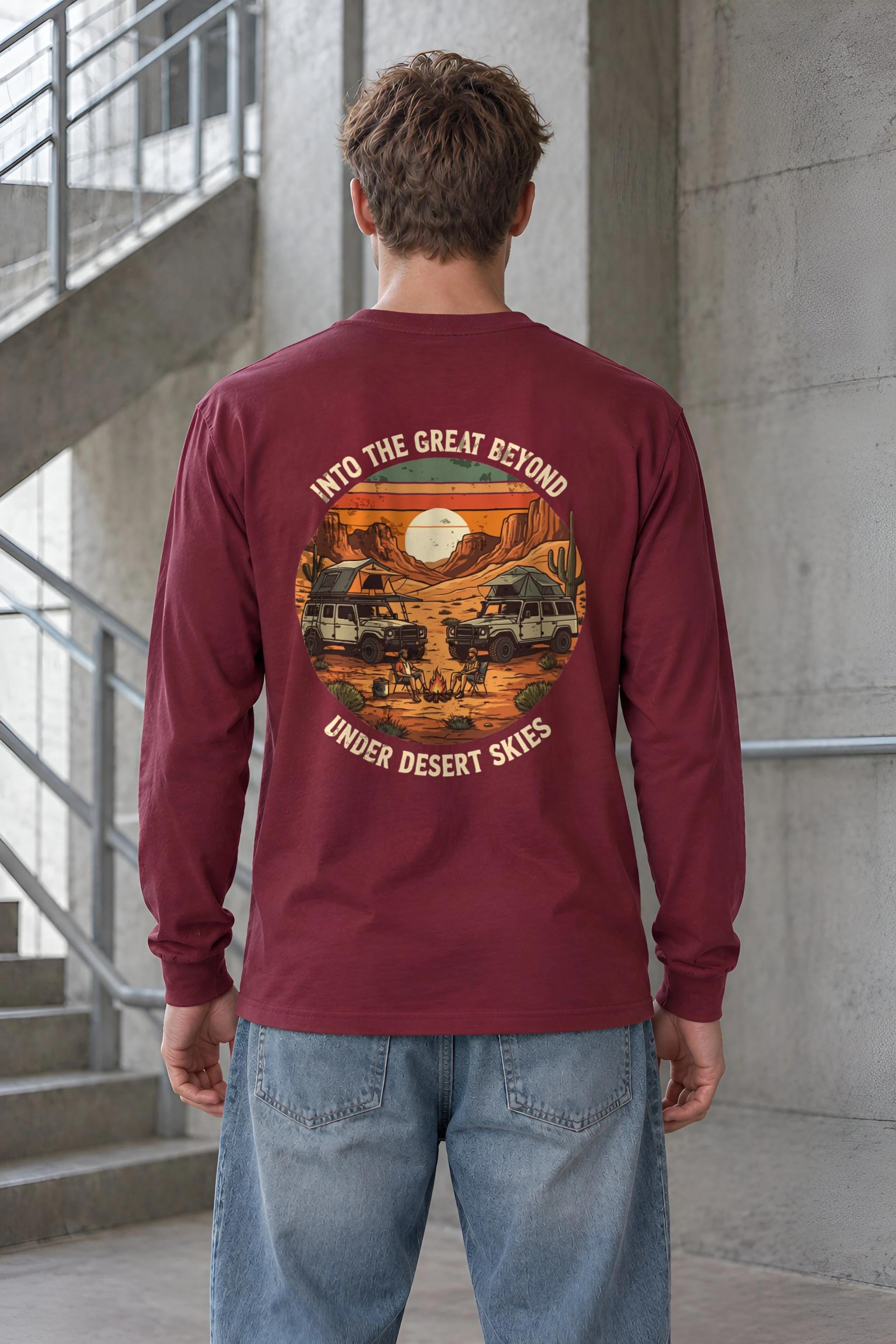 "Into The Great Beyond" Unisex Longsleeve T-shirt