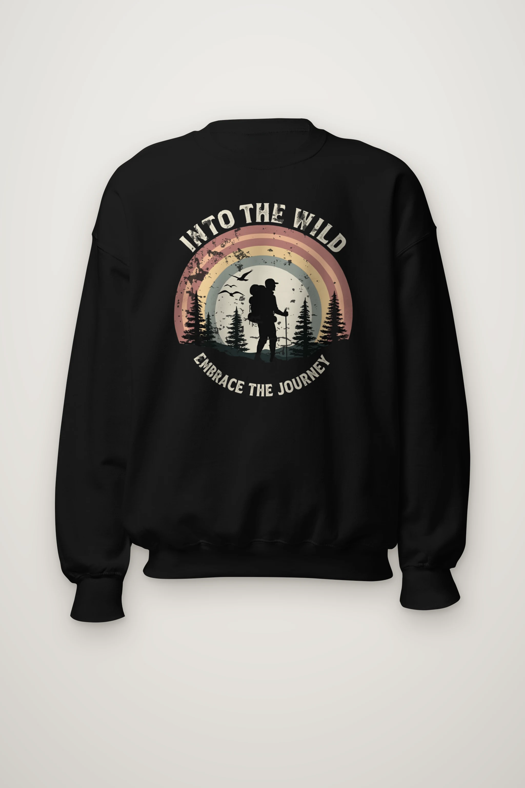 "Into The Wild" Heavy Blend Unisex Crewneck Sweatshirt
