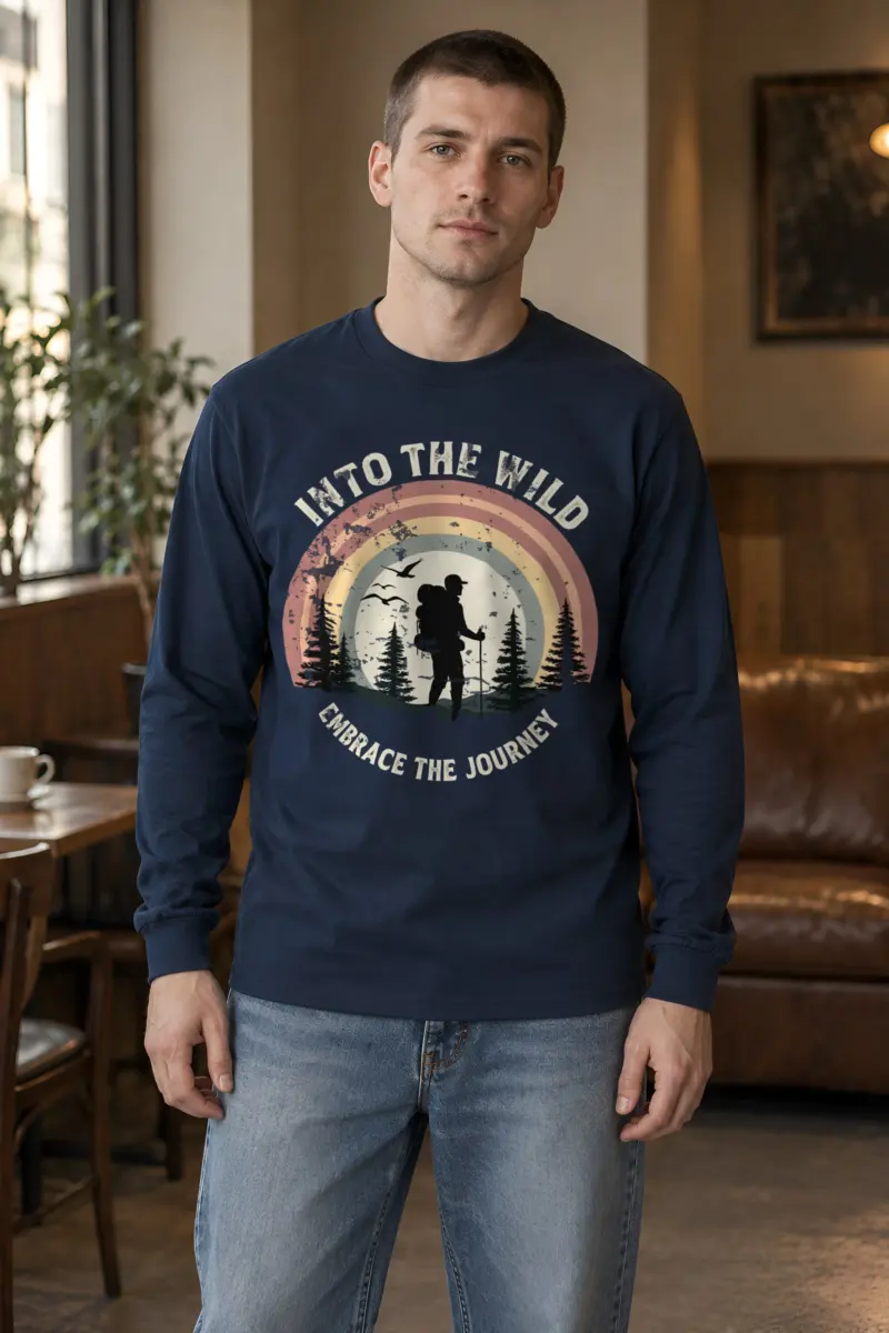 "Into The Wild" Unisex Longsleeve T-shirt