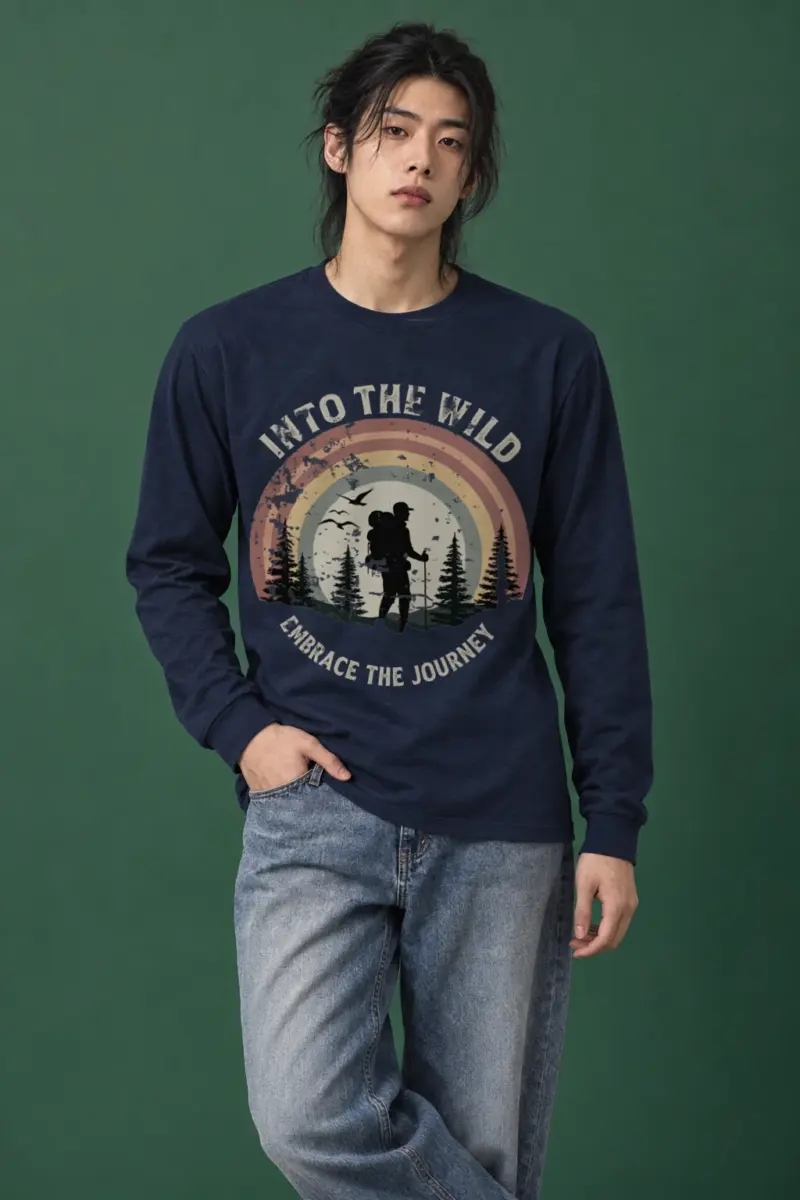 "Into The Wild" Unisex Longsleeve T-shirt