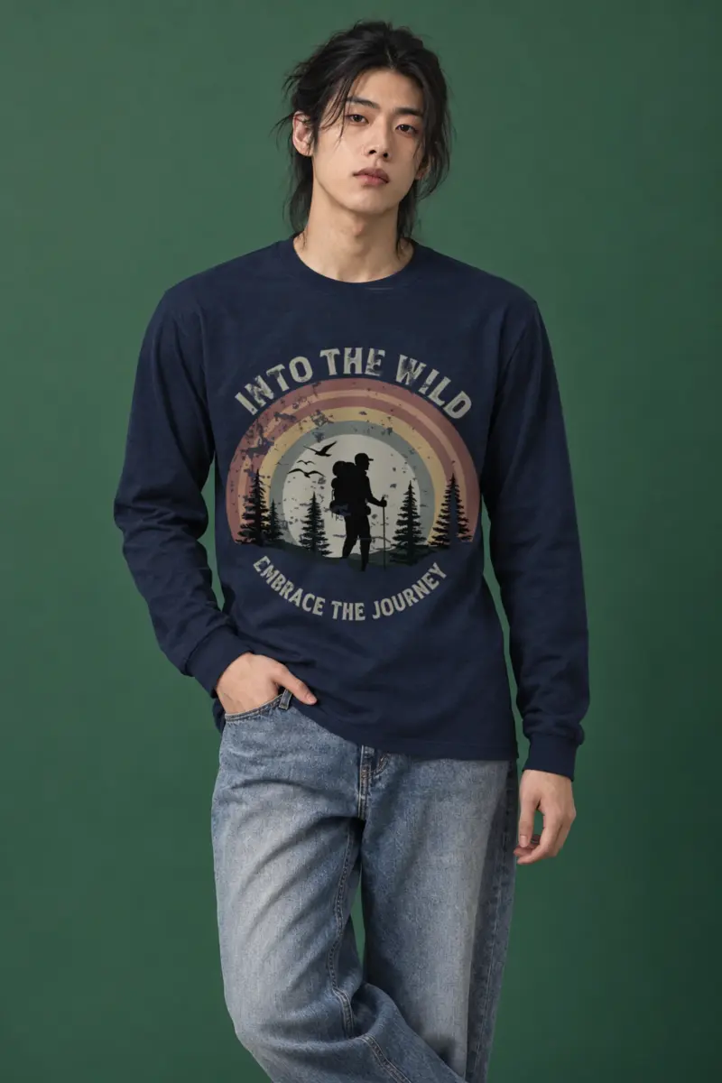 "Into The Wild" Unisex Longsleeve T-shirt