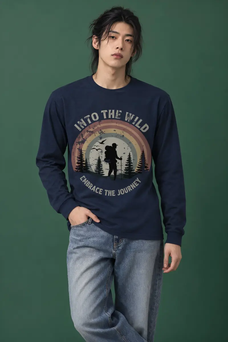 "Into The Wild" Unisex Longsleeve T-shirt