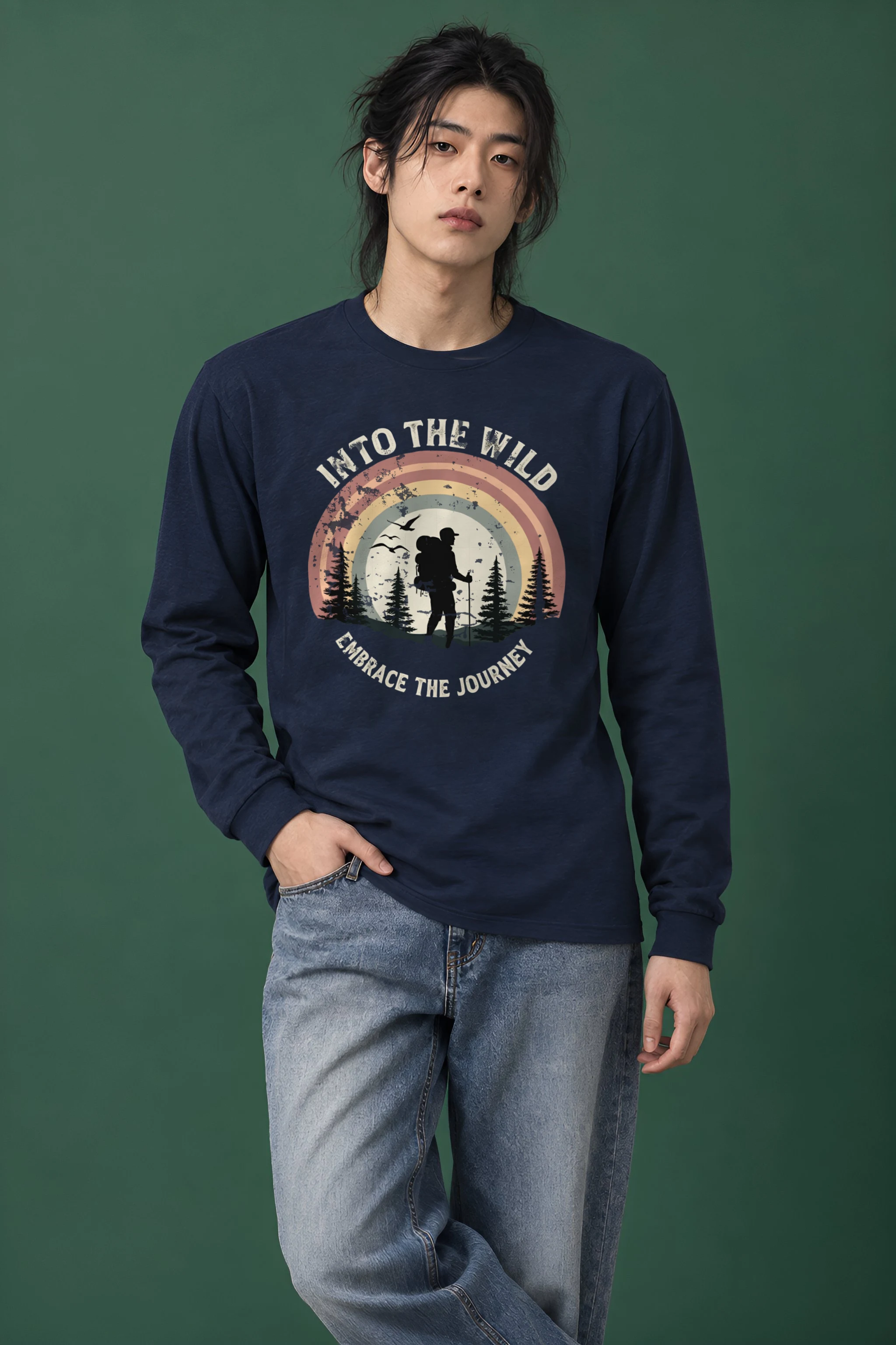 "Into The Wild" Unisex Longsleeve T-shirt