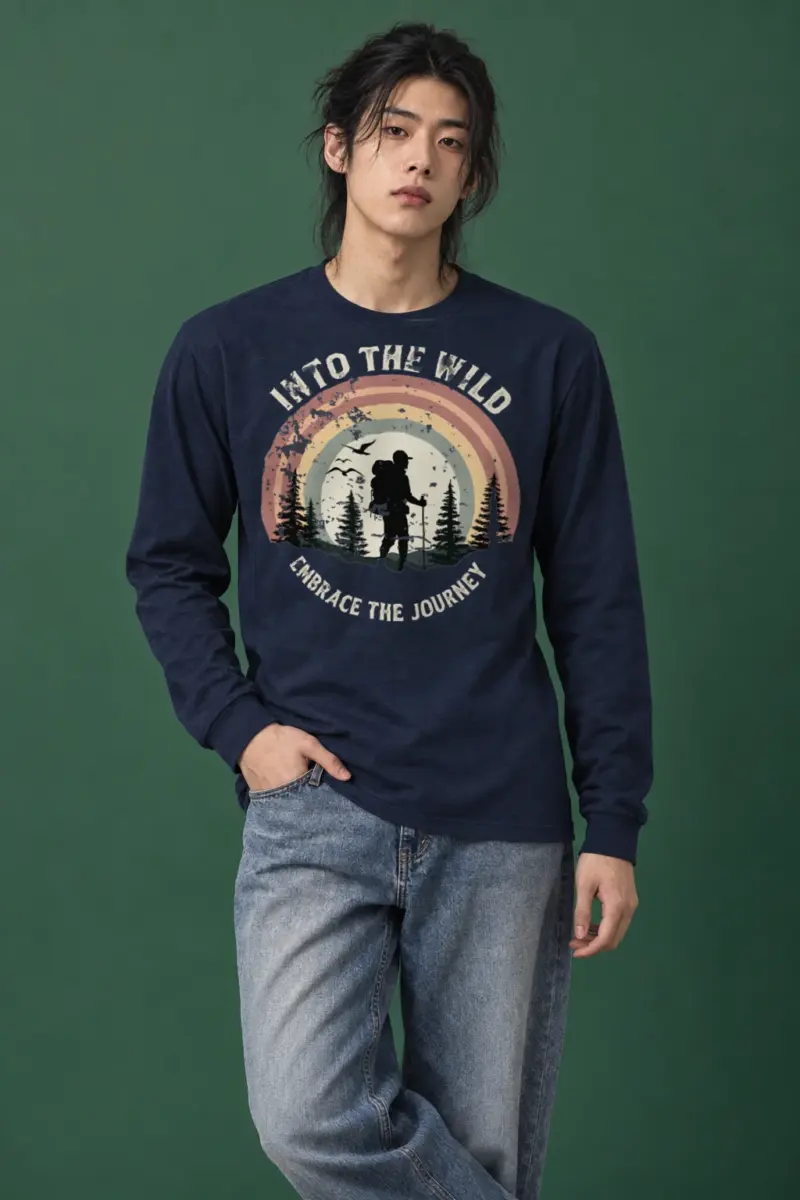 "Into The Wild" Unisex Longsleeve T-shirt