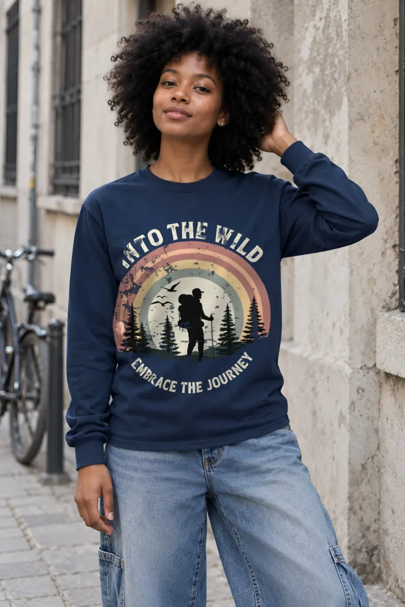 "Into The Wild" Unisex Longsleeve T-shirt