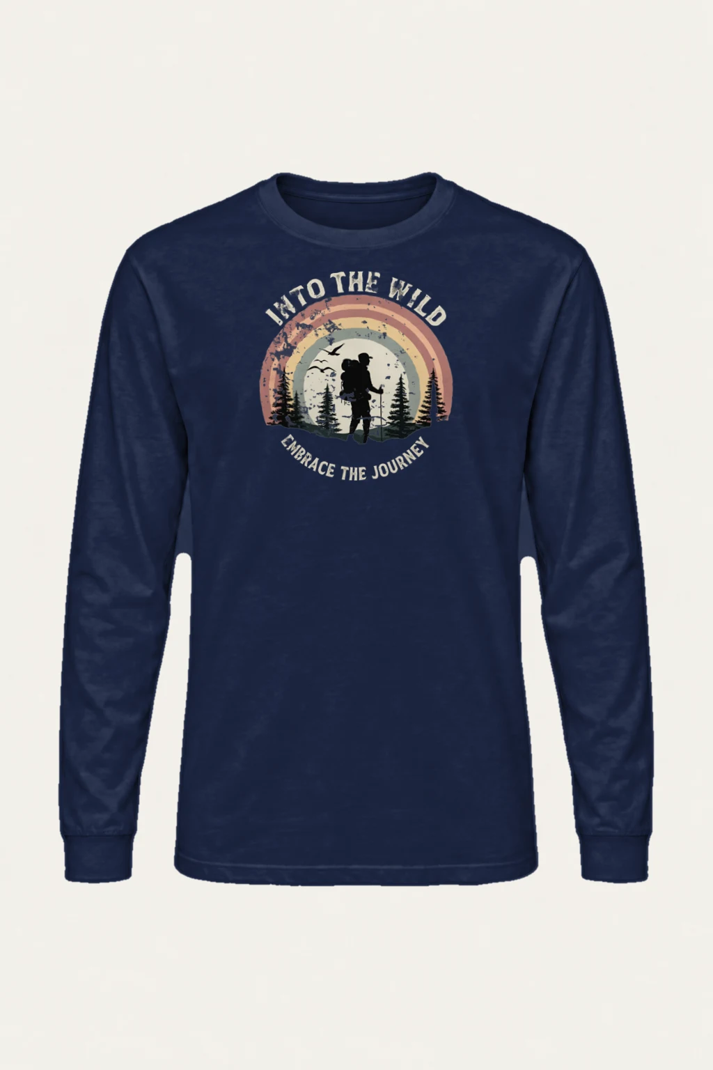 "Into The Wild" Unisex Longsleeve T-shirt | Gildan 2400