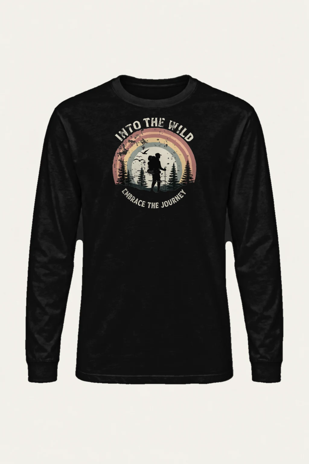 "Into The Wild" Unisex Longsleeve T-shirt | Gildan 2400