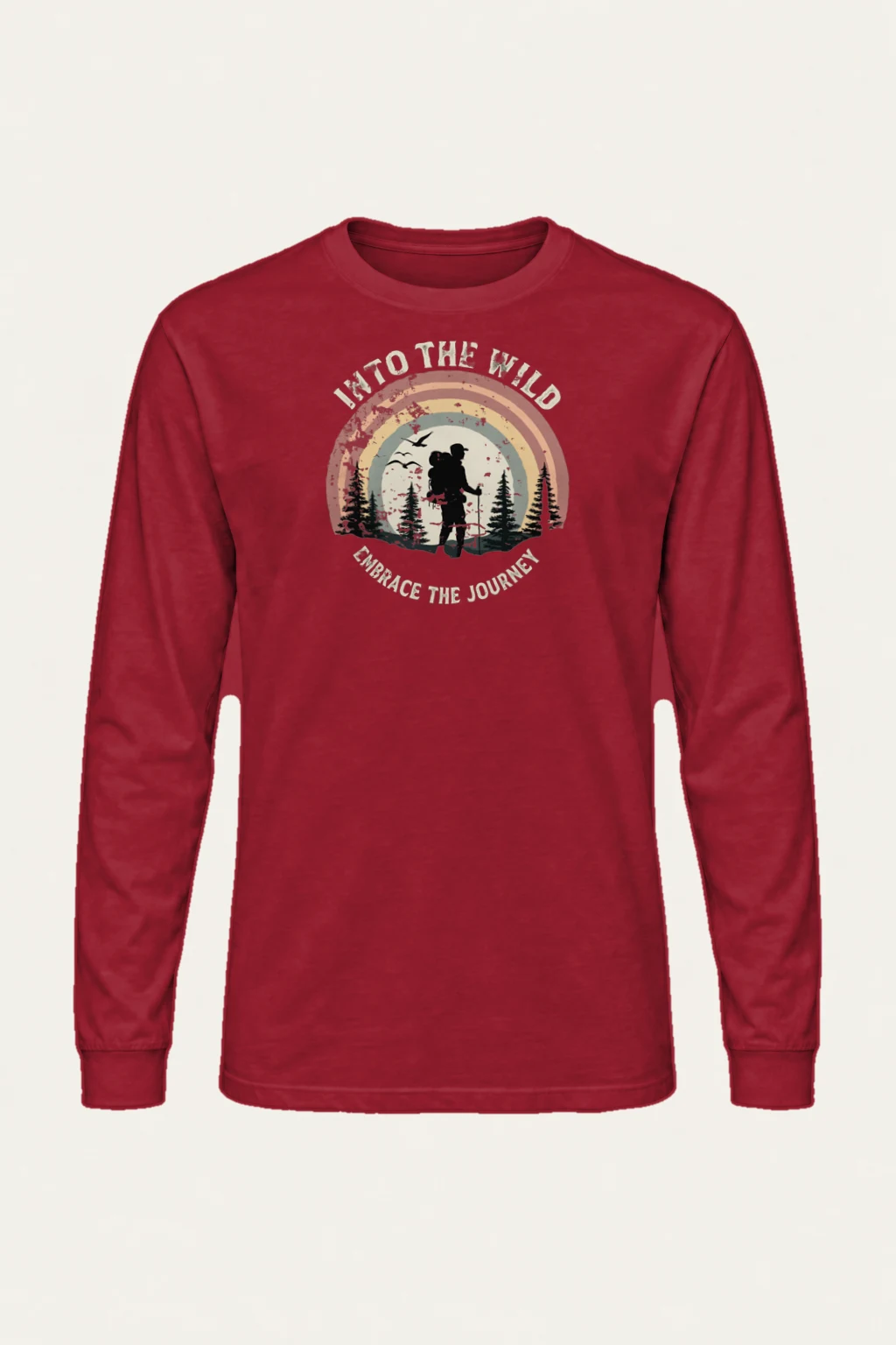 "Into The Wild" Unisex Longsleeve T-shirt | Gildan 2400