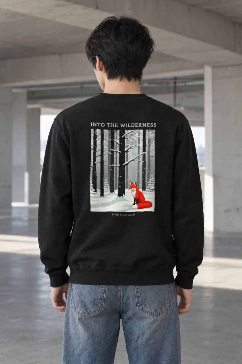 "Into The Wilderness" Heavy Blend Unisex Crewneck Sweatshirt