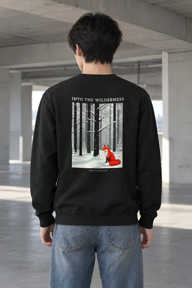 "Into The Wilderness" Heavy Blend Unisex Crewneck Sweatshirt