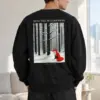 "Into The Wilderness" Heavy Blend Unisex Crewneck Sweatshirt | Gildan 18000