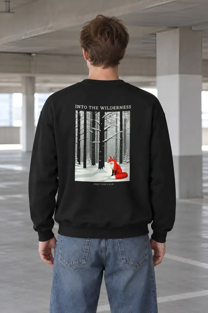 "Into The Wilderness" Heavy Blend Unisex Crewneck Sweatshirt