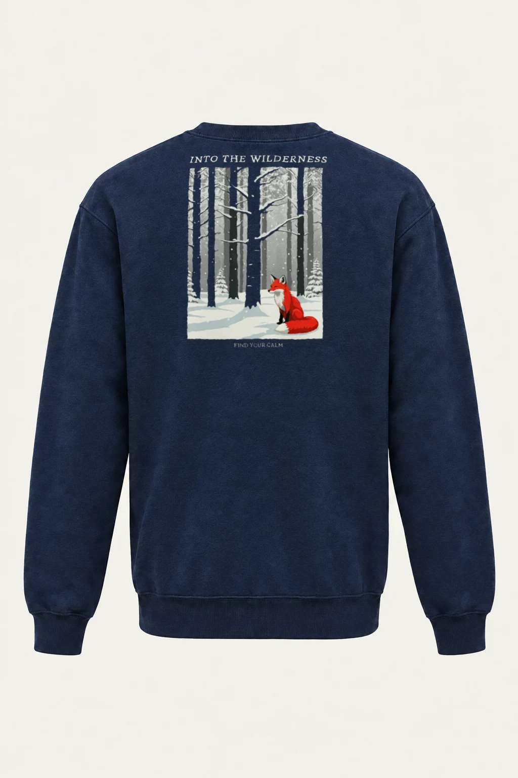 "Into The Wilderness" Heavy Blend Unisex Crewneck Sweatshirt | Gildan 18000