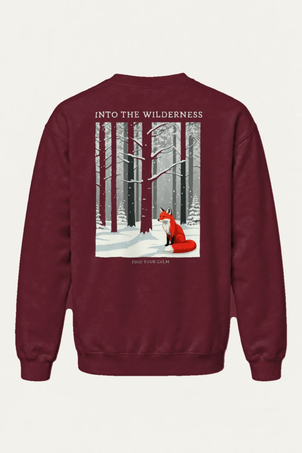 "Into The Wilderness" Heavy Blend Unisex Crewneck Sweatshirt | Gildan 18000