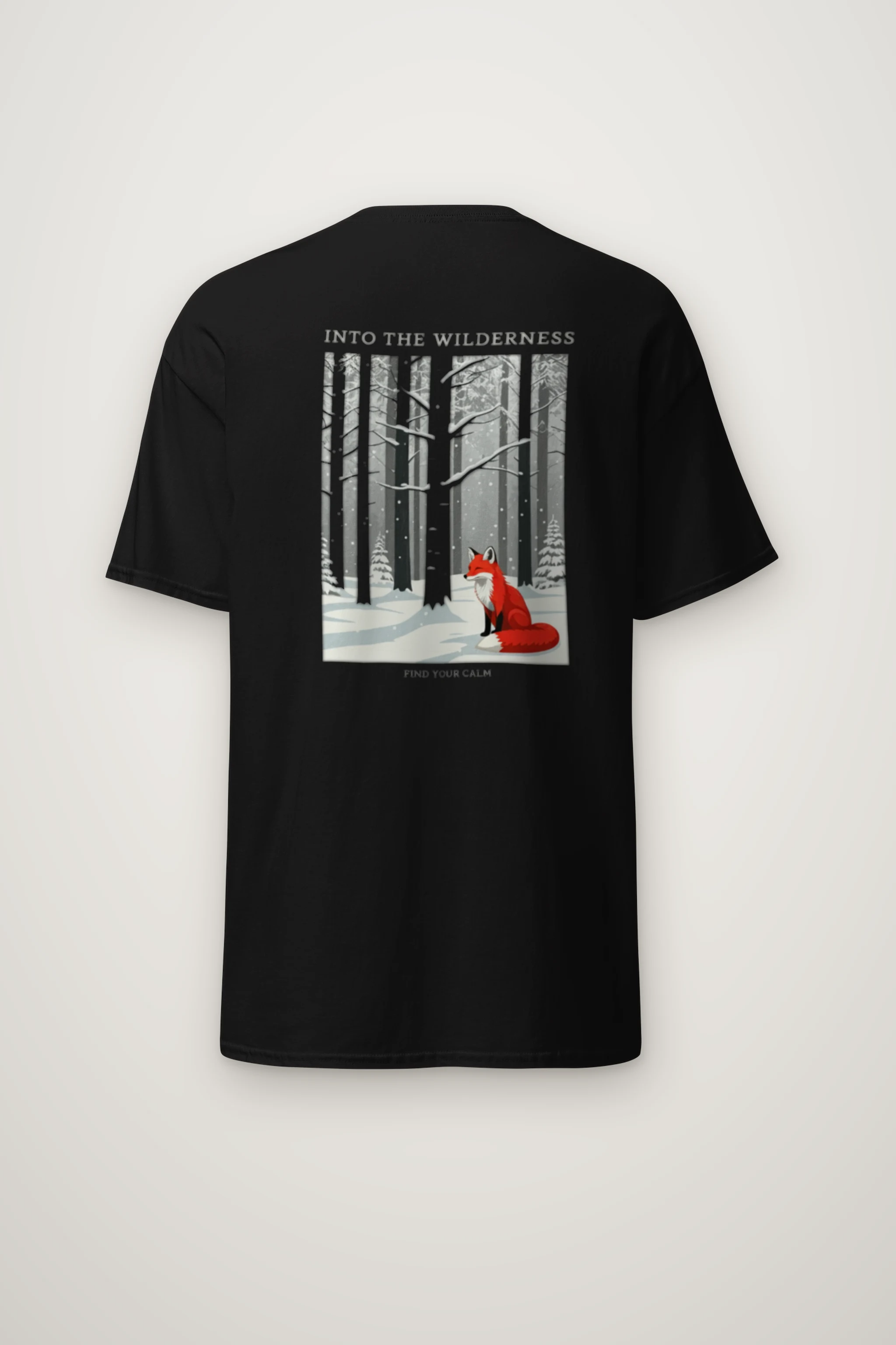 "Into The Wilderness" Heavyweight Unisex Crewneck T-shirt