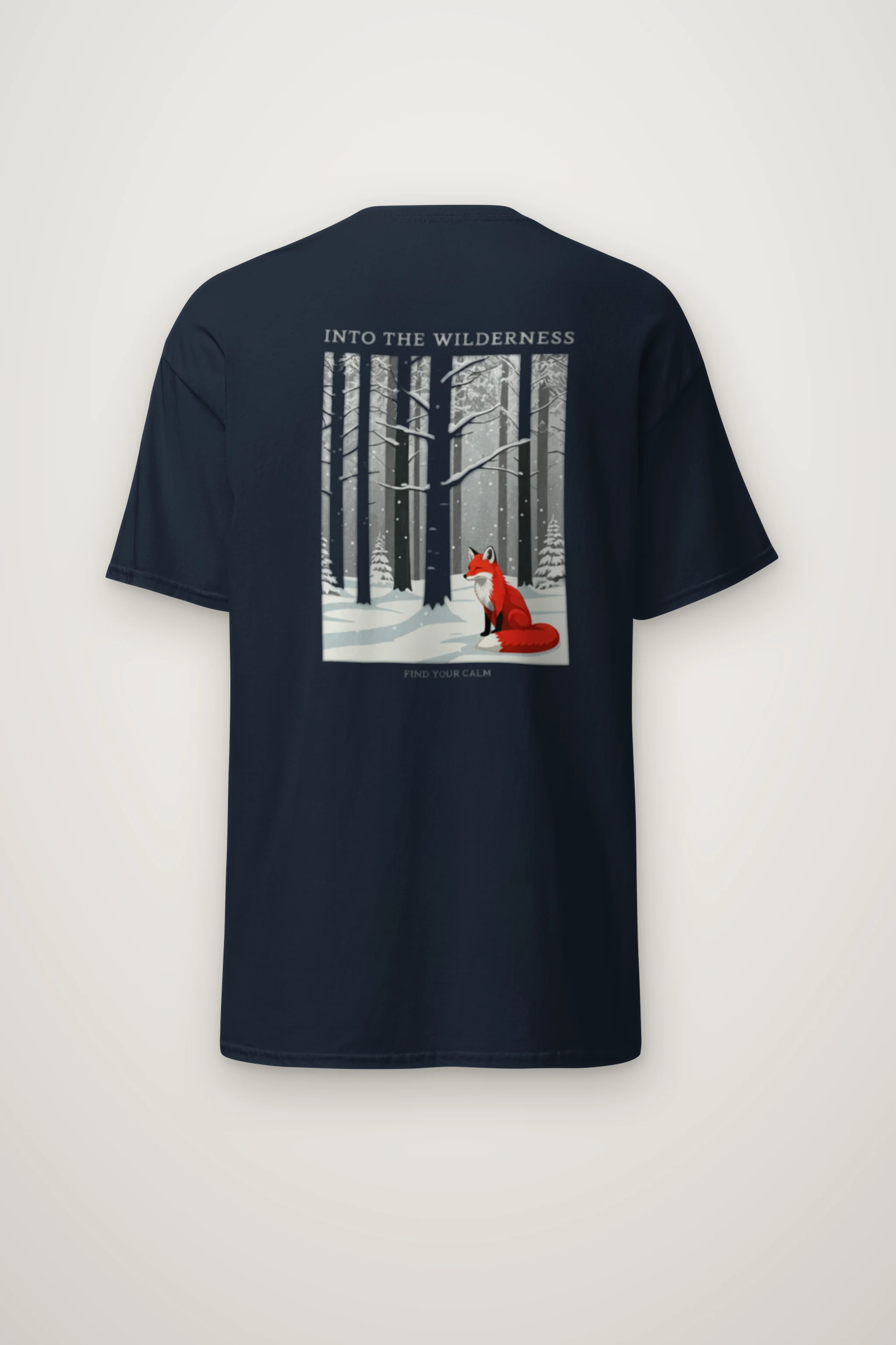 "Into The Wilderness" Heavyweight Unisex Crewneck T-shirt