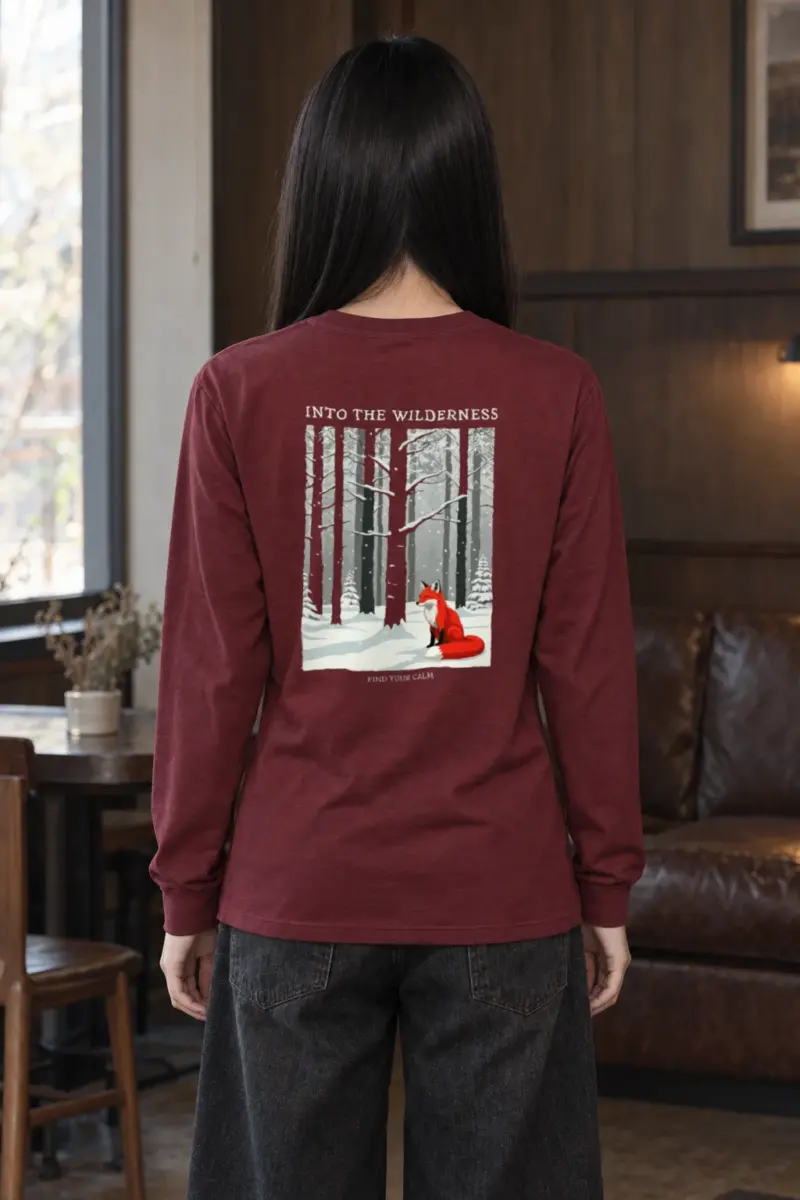 "Into The Wilderness" Unisex Longsleeve T-shirt