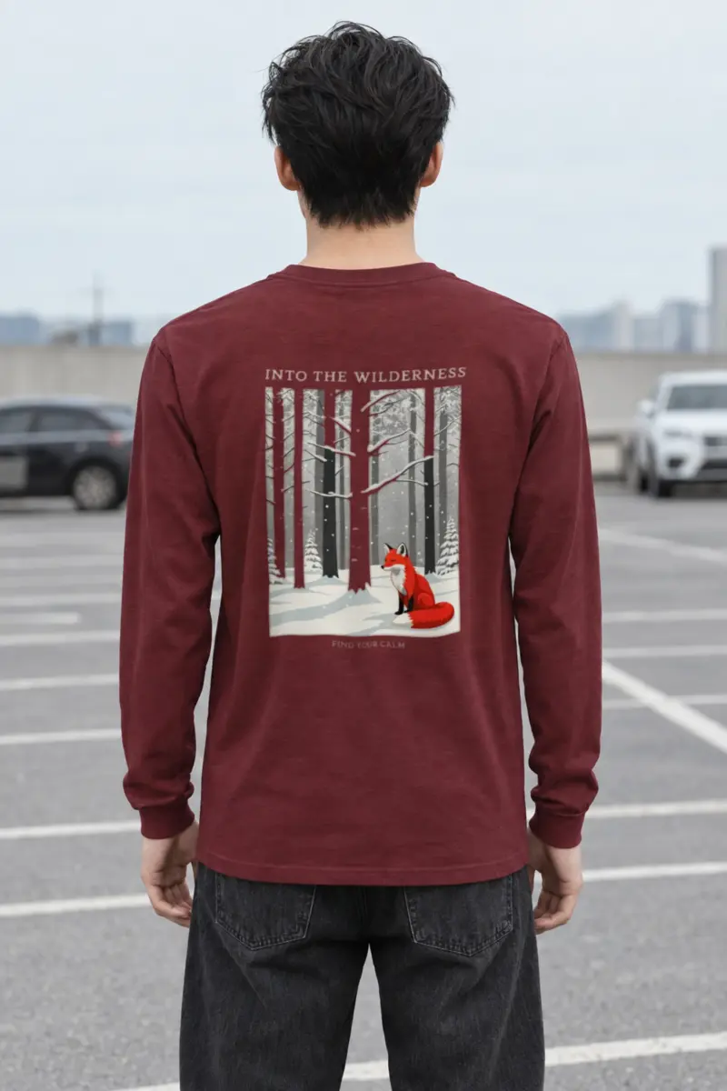 "Into The Wilderness" Unisex Longsleeve T-shirt