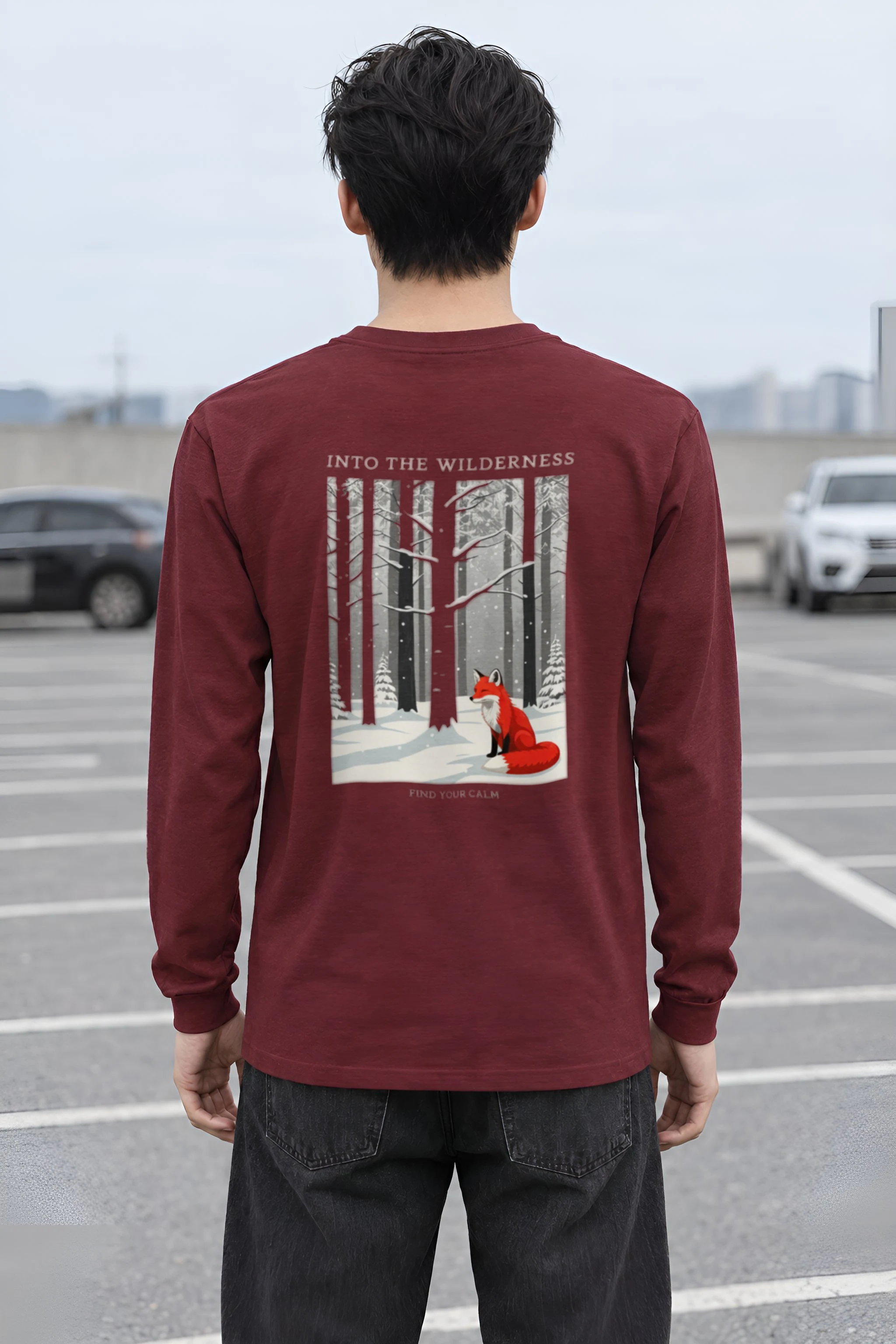 "Into The Wilderness" Unisex Longsleeve T-shirt