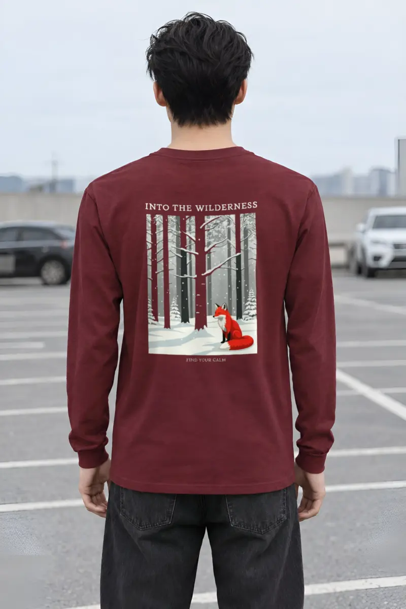 "Into The Wilderness" Unisex Longsleeve T-shirt
