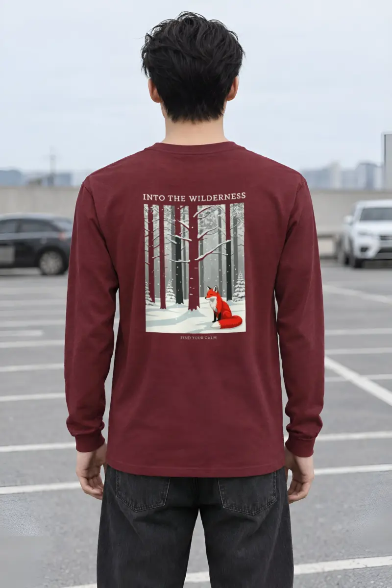 "Into The Wilderness" Unisex Longsleeve T-shirt