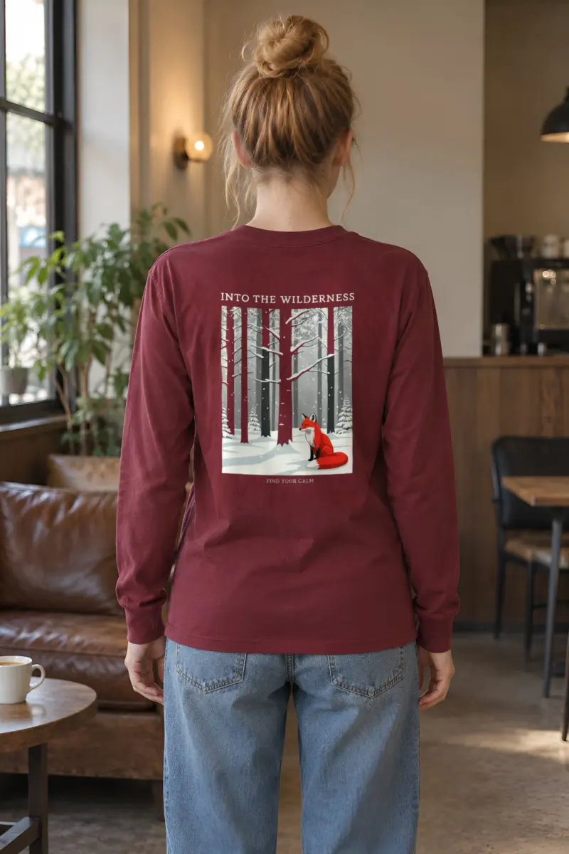 "Into The Wilderness" Unisex Longsleeve T-shirt