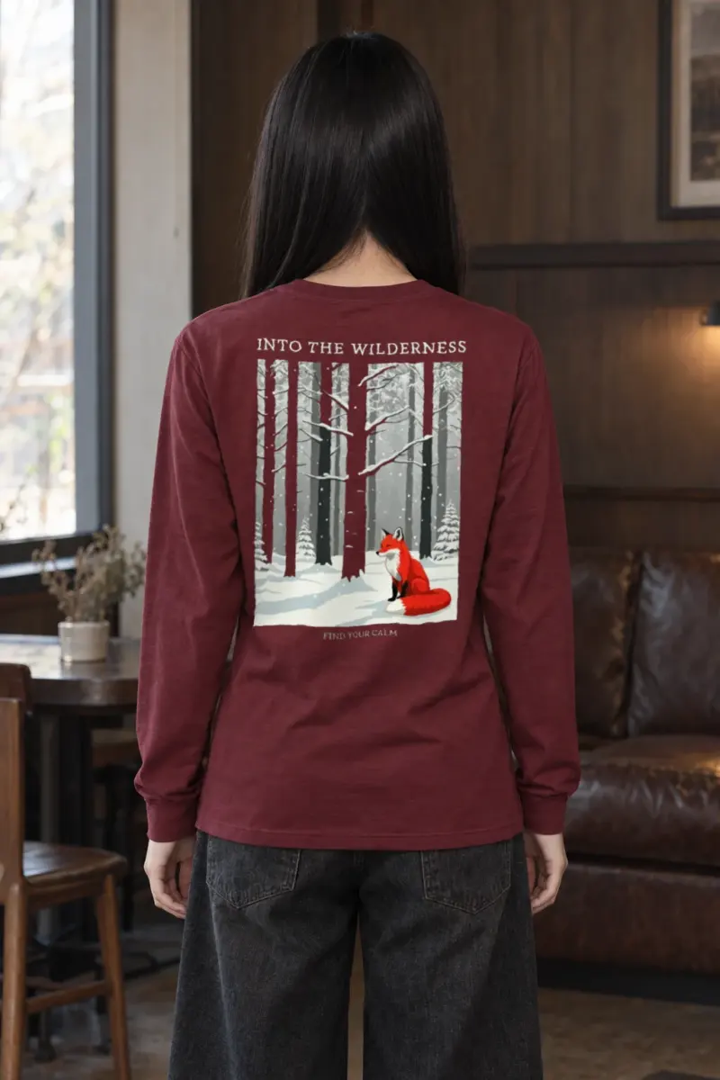 "Into The Wilderness" Unisex Longsleeve T-shirt
