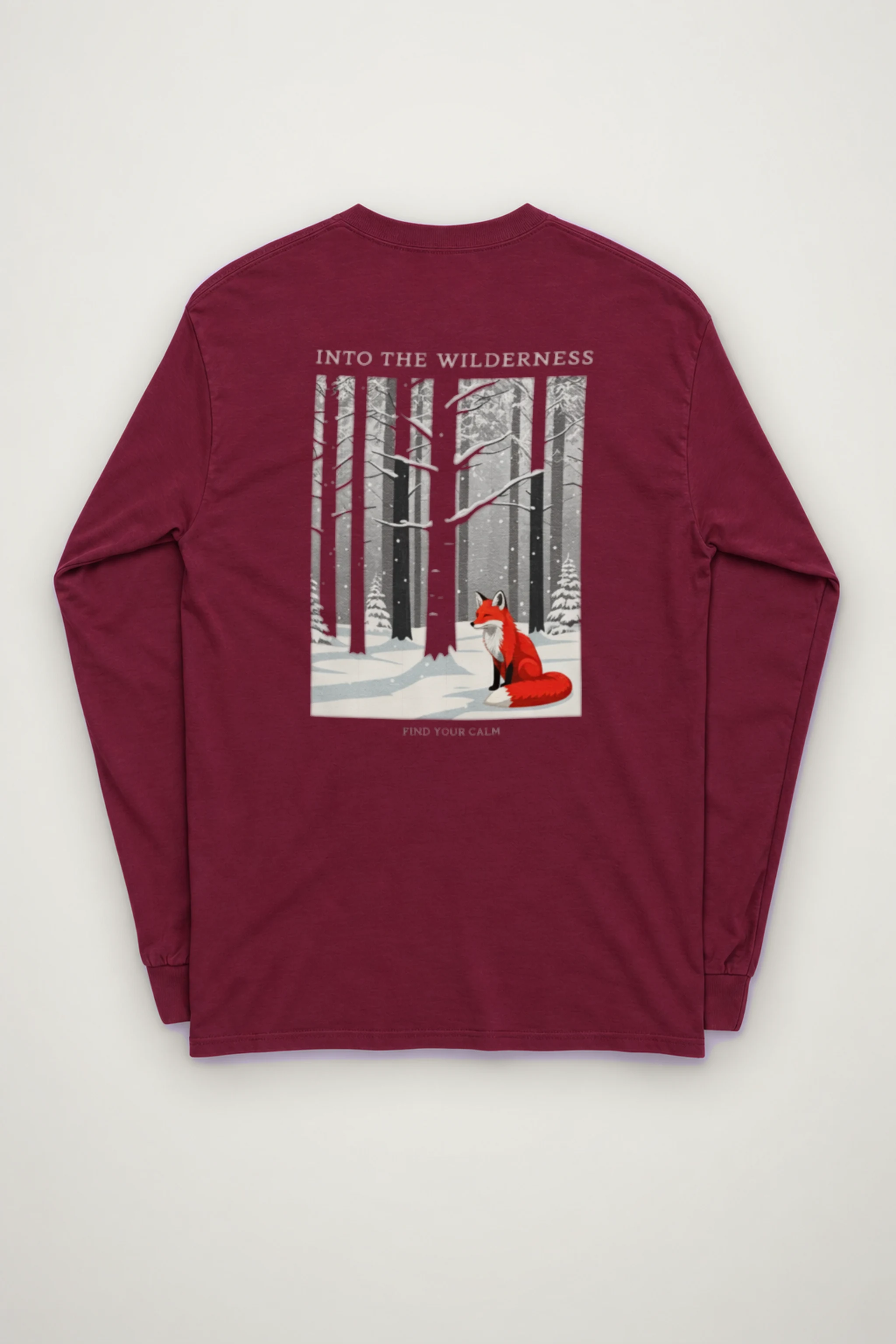 "Into The Wilderness" Unisex Longsleeve T-shirt