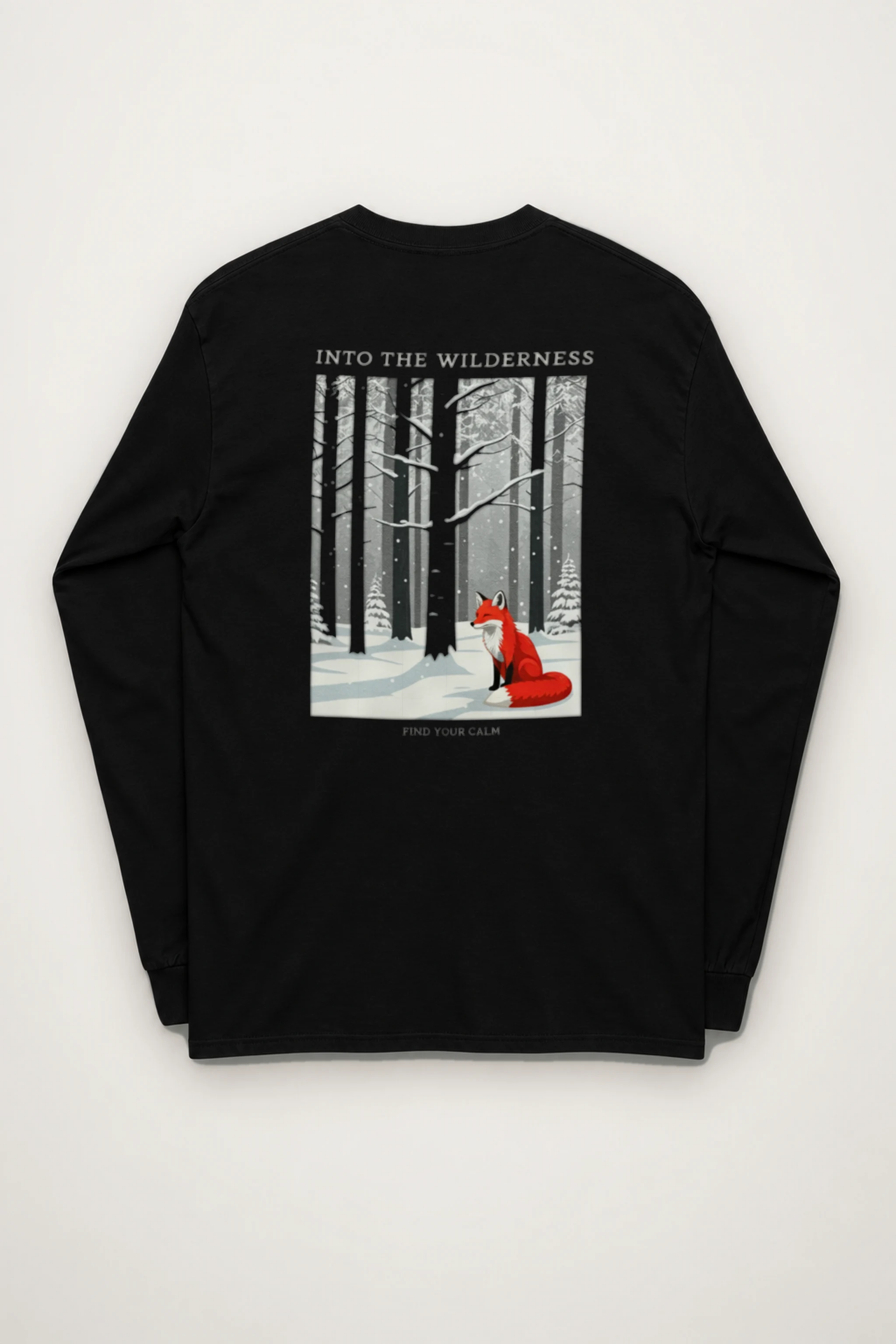 "Into The Wilderness" Unisex Longsleeve T-shirt