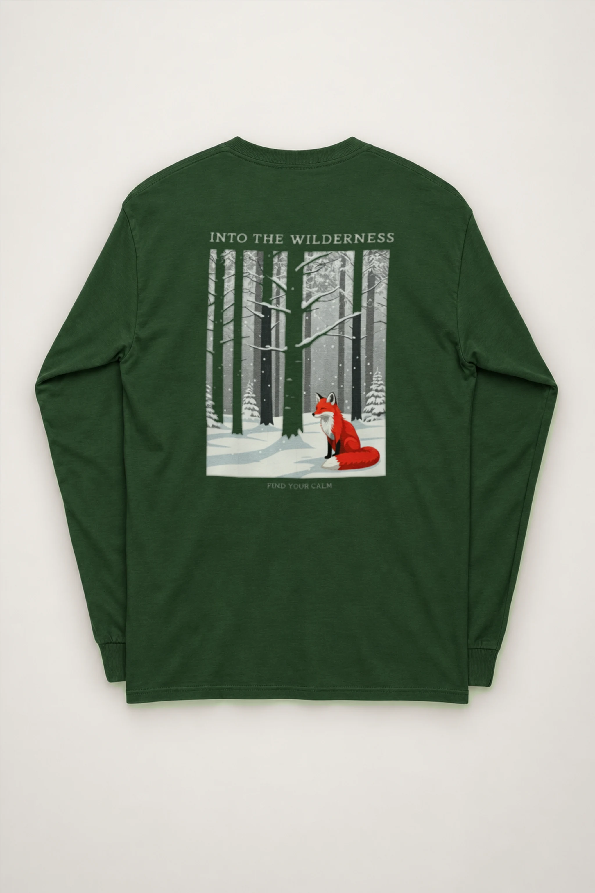 "Into The Wilderness" Unisex Longsleeve T-shirt