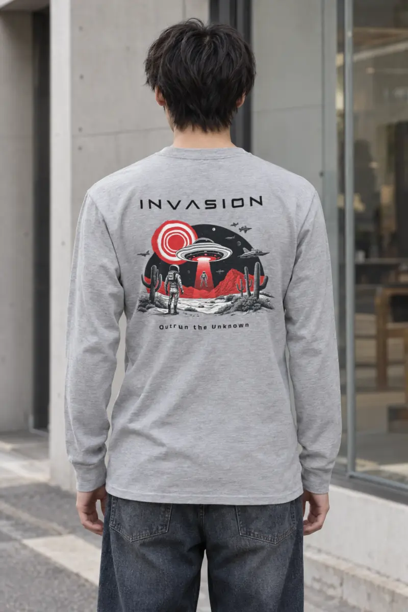 "Invasion" Unisex Longsleeve T-shirt