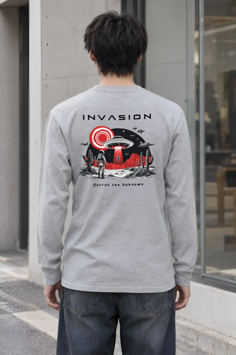 "Invasion" Unisex Longsleeve T-shirt