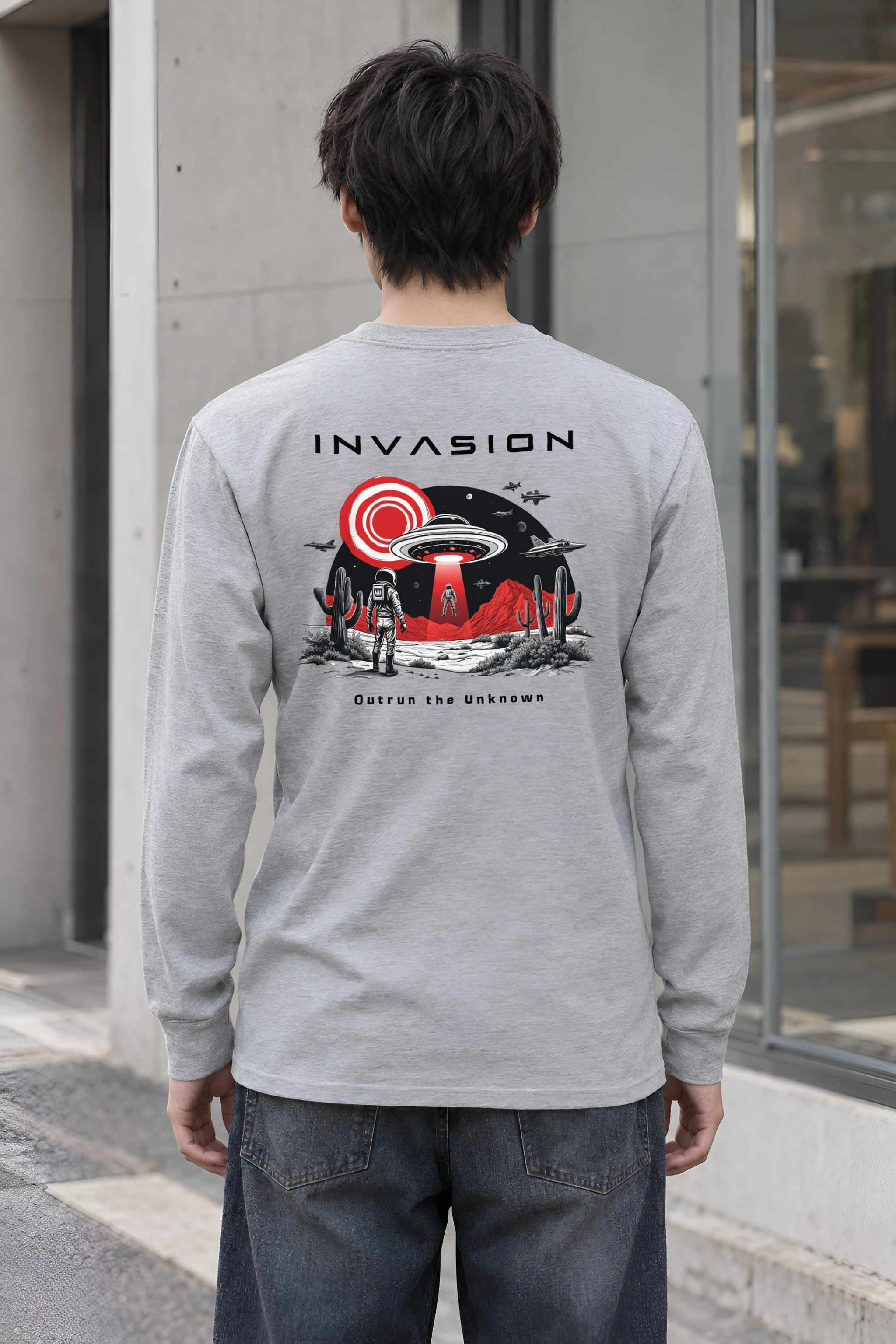 "Invasion" Unisex Longsleeve T-shirt