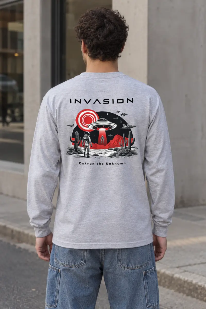 "Invasion" Unisex Longsleeve T-shirt