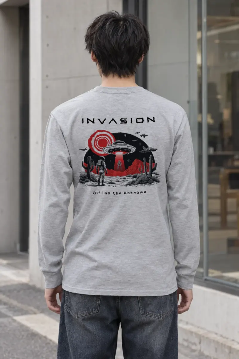 "Invasion" Unisex Longsleeve T-shirt