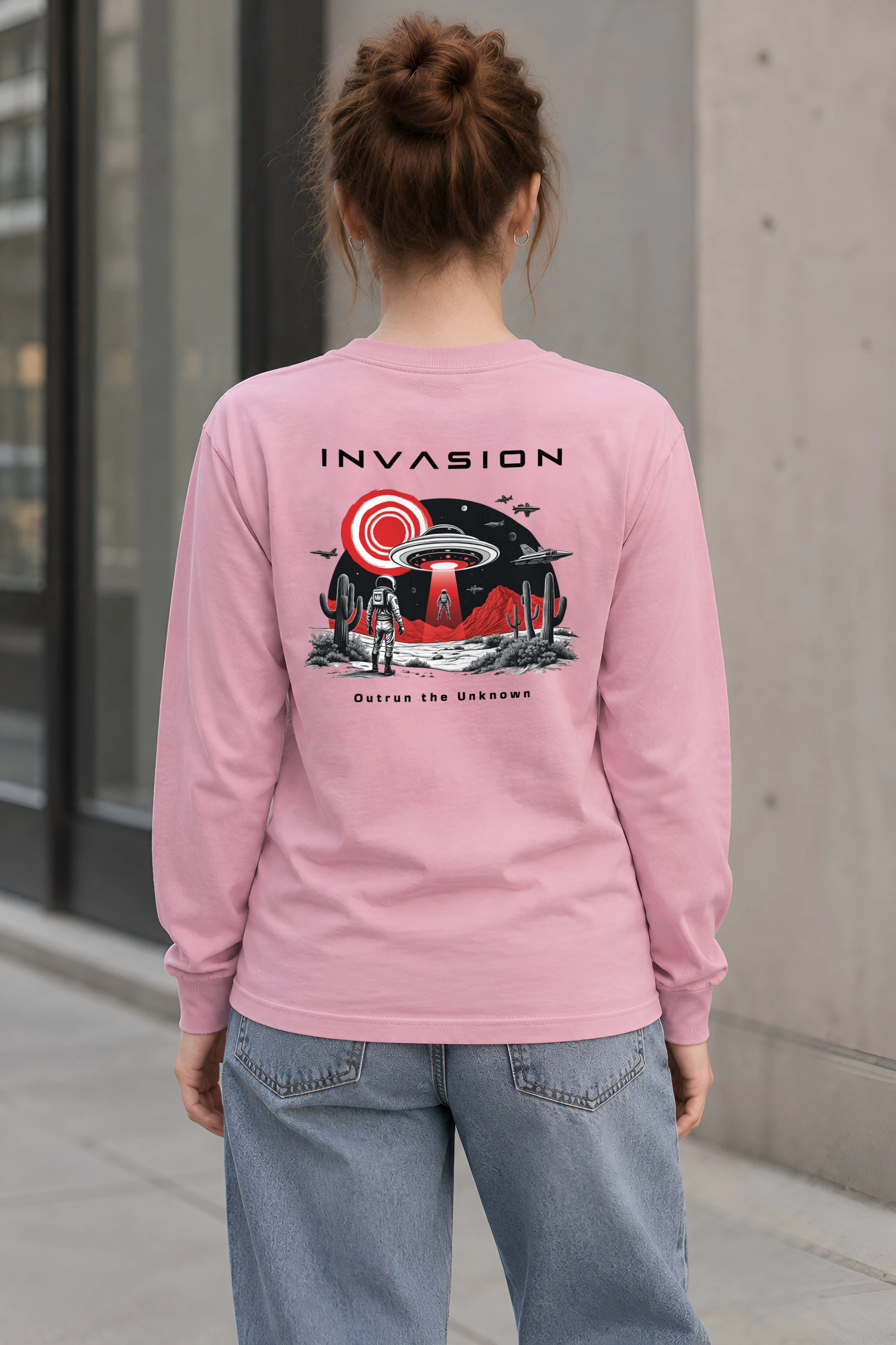 "Invasion" Unisex Longsleeve T-shirt